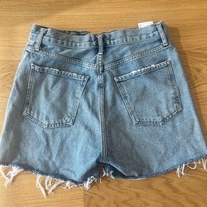 Agolde Dee Super High Rise shorts, size 27
